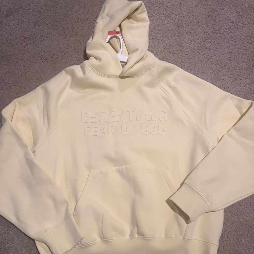 Fear of God Essentials Canary (light yellow) Hoodie